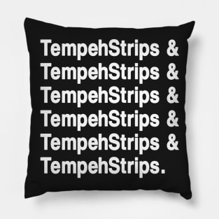 Tempeh Strips Pillow