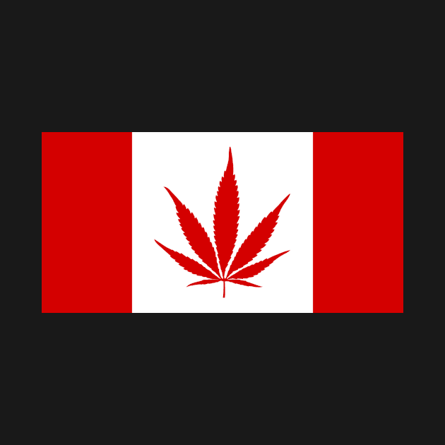 Canada cannabis - Small size by TreeHuggerTees