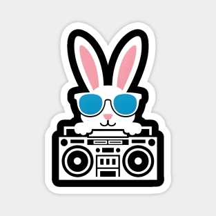 Boombox Bunny Beats Magnet
