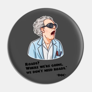 BACK TO THE FUTURE - DOC - Pin