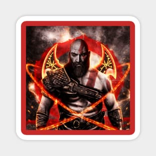 God of War Magnet