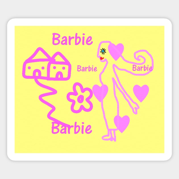 Barbie Stickers Barbie Ken Barbieland