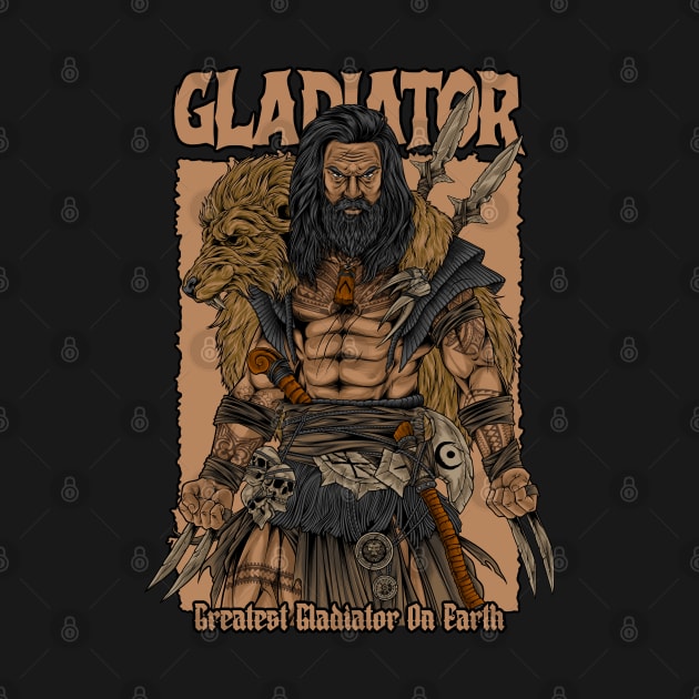 GLADIATOR by TOSSS LAB ILLUSTRATION