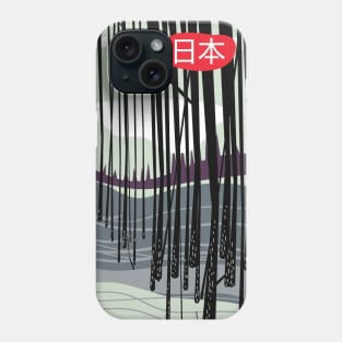 Vintage Japan travel poster Phone Case