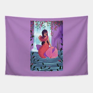 Waterfall Lei Tapestry