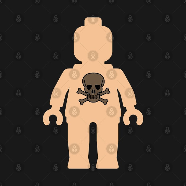 Minifig with Skull Design by ChilleeW