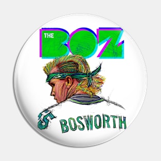 Brian Bosworth Seattle Neon Pin