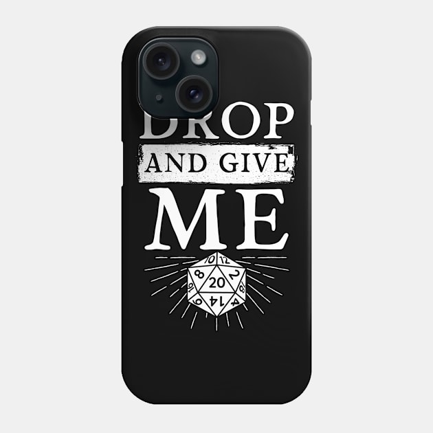 Drop And Give Me 20 RPG Phone Case by Cooldruck