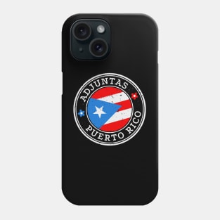 Adjuntas Puerto Rico Puerto Rican Pride Flag Phone Case