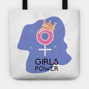 Girls Have the Power to Change the World Tote