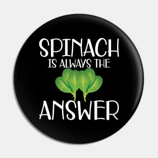 Spinach is always the answer w Pin