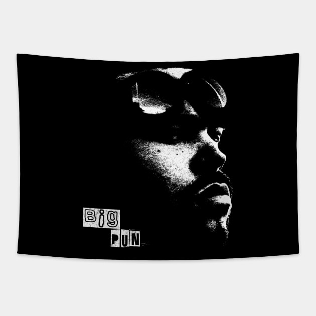 Retro Big Pun Tapestry by GekNdangSugih