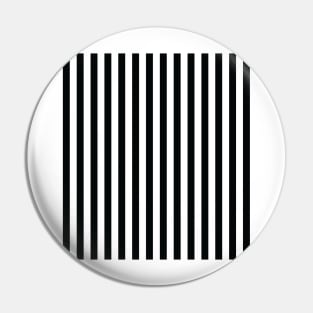 Black vertical stripes Pin