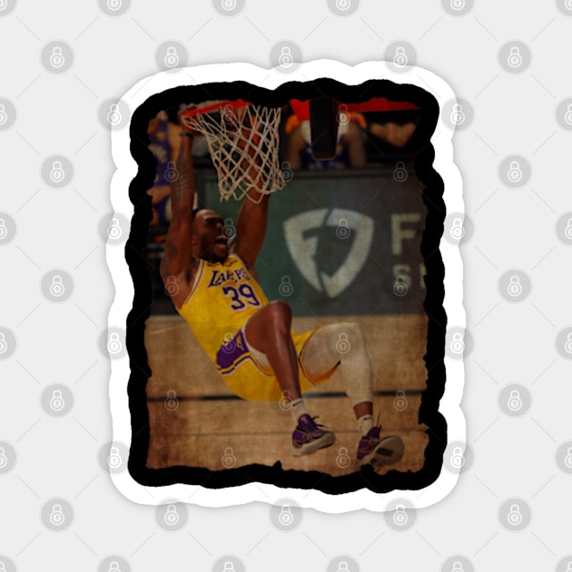 Dunk Dwight Howard Vintage Magnet by CAH BLUSUKAN