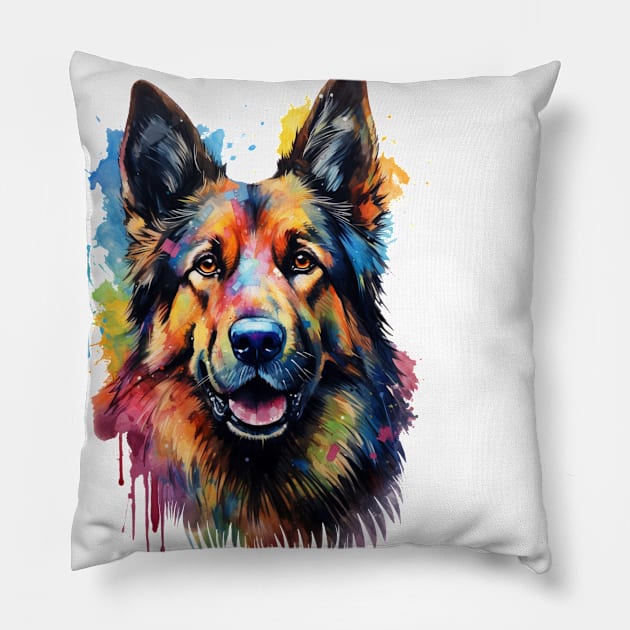 Dog Pillow by Daria Kusto