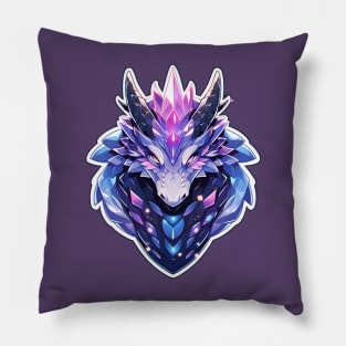 Pastel Crystal Cute Dragon Pillow