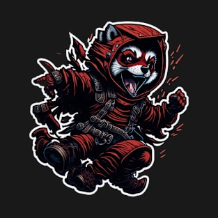 Red Panda Ninja_011 T-Shirt