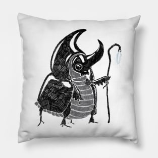 Crystal Beetle Pillow