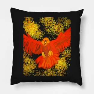 Falcon abstract Pillow