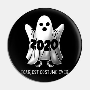 Scariest Costume Ever Funny 2020 Scary Ghost Pin