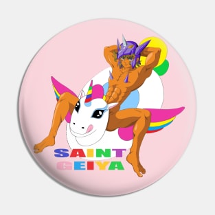 SAINT GAY UNICORN Pin