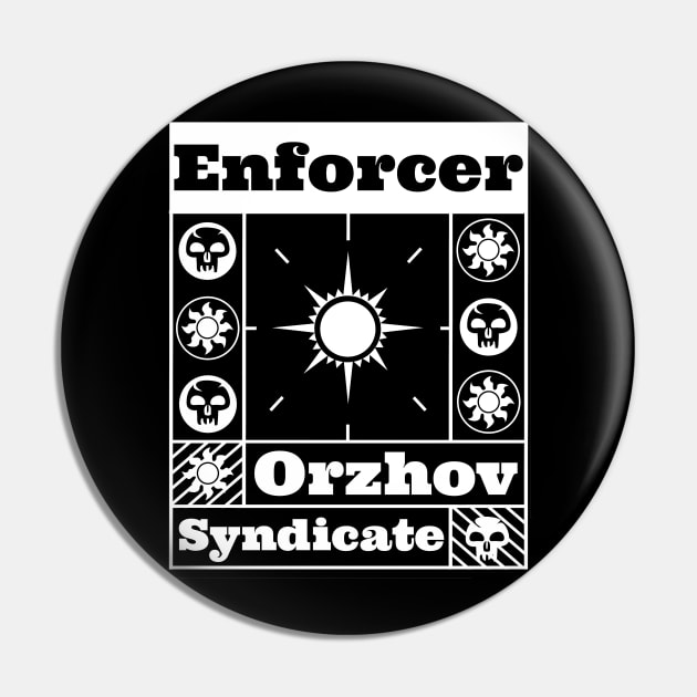 Orzhov Syndicate | Enforcer | MTG Guild White on Black Design