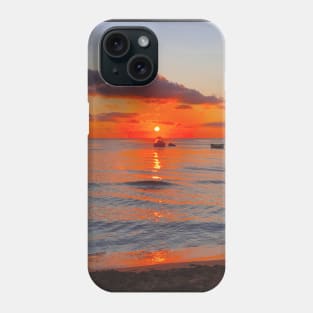 Sea sunset Phone Case