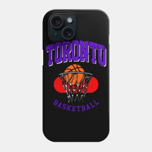 Vintage Toronto Basketball Phone Case