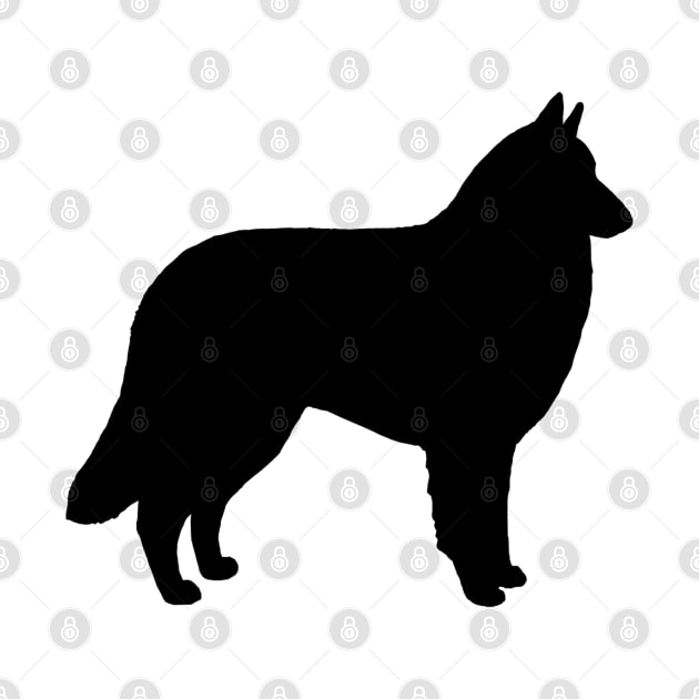 Belgian Tervuren Silhouette by Coffee Squirrel