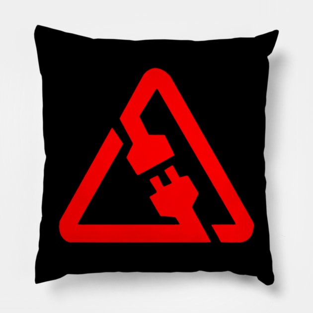 Rocket League Disconnected Icon Pillow by Pliax Lab