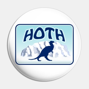 Hoth Travel Decal Pin