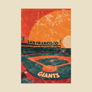 Midcentury San Francisco Giants Stadium T-Shirt