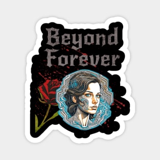 Beyond Forever Gothic Magnet