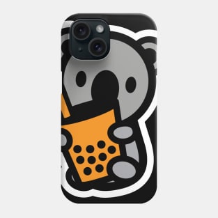 Koala Bear Bubble Thai Milk Tea Boba Pearl Drink Animal Love Bambu Brand Phone Case