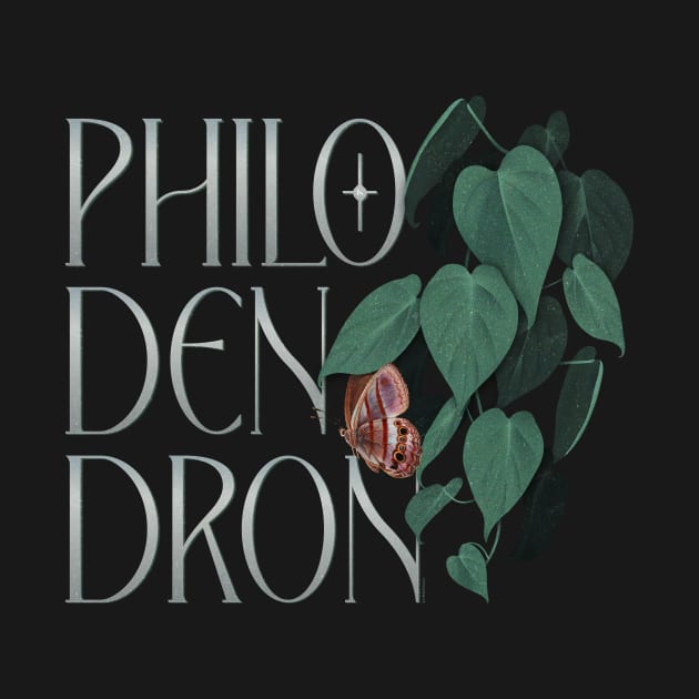 Philodendron Plant by Typeset Studio