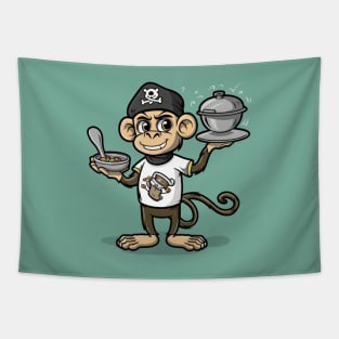 Monkey like a Cook Tapestry