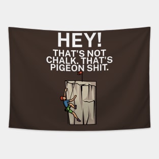 Hey Thats not chalk Thats pigeon shit Tapestry