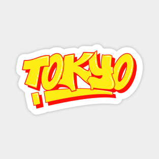 Tokyo Graffiti Art Magnet