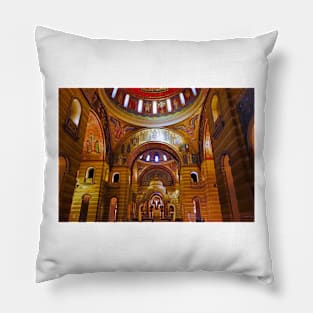 Cathedral Basilica of Saint Louis Interior Study 10 Pillow