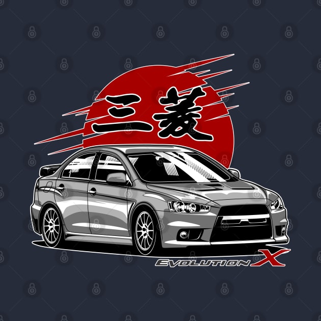 Lancer Evolution X by idrdesign