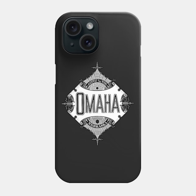 Vintage Omaha, NE Phone Case by DonDota