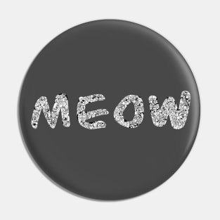 Meow - Doodle Pin