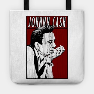 Retro Vintage Johnny Cash Tote