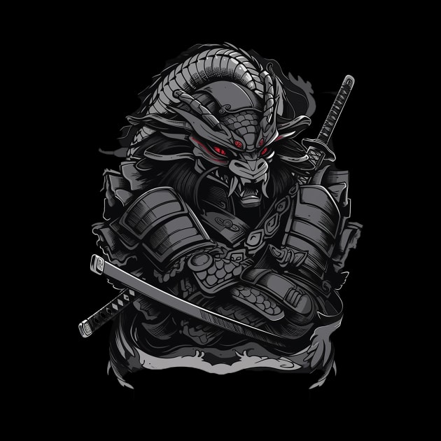 samurai dragon by fancy ghost