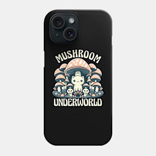 Mushroom underworld Phone Case