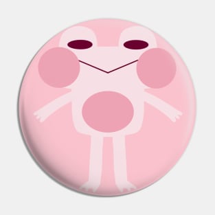 Standing Pippa the Frog Pin