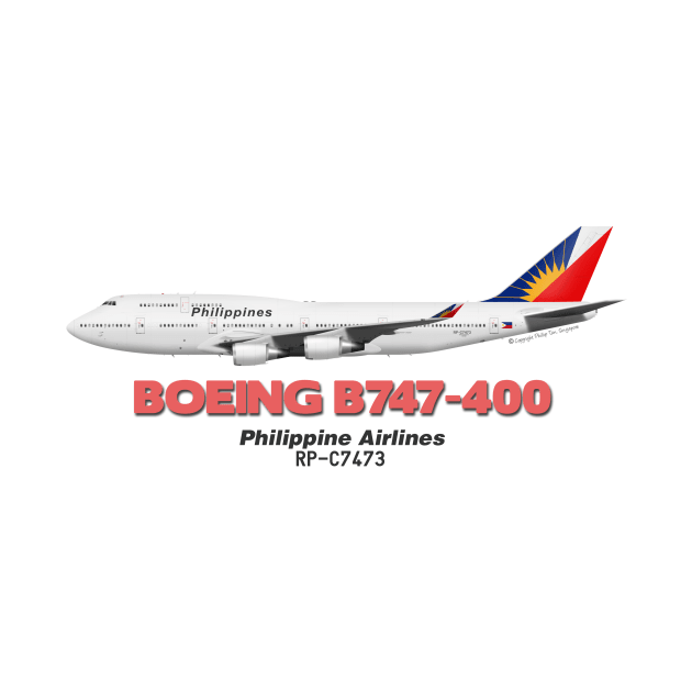 Boeing B747-400 - Philippine Airlines by TheArtofFlying