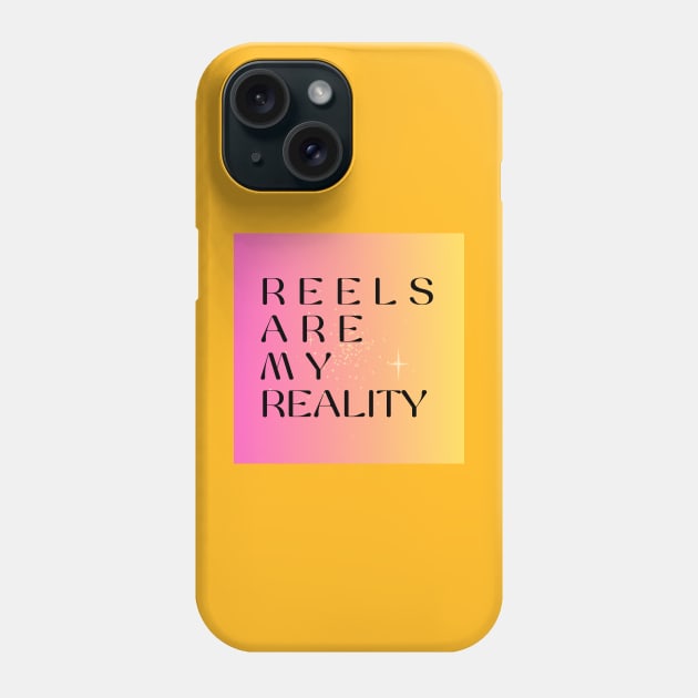 REELS ARE MY REALITY - MELODY Phone Case by SureEtAlliste