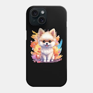 Fluffball Lovely Pomeranian Puppy Phone Case