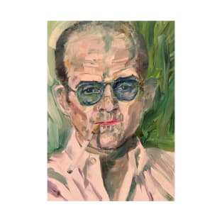 HUNTER S. THOMPSON oil portrait T-Shirt